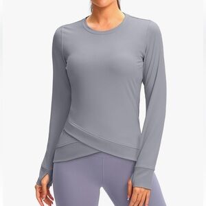 Santiny Athletic Long Sleeve Top Size M